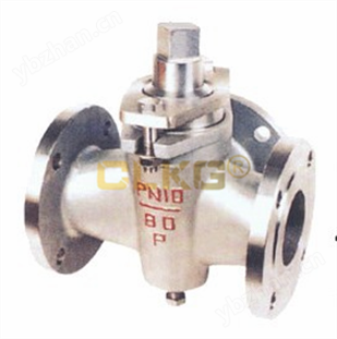 X44W三通不銹鋼旋塞閥