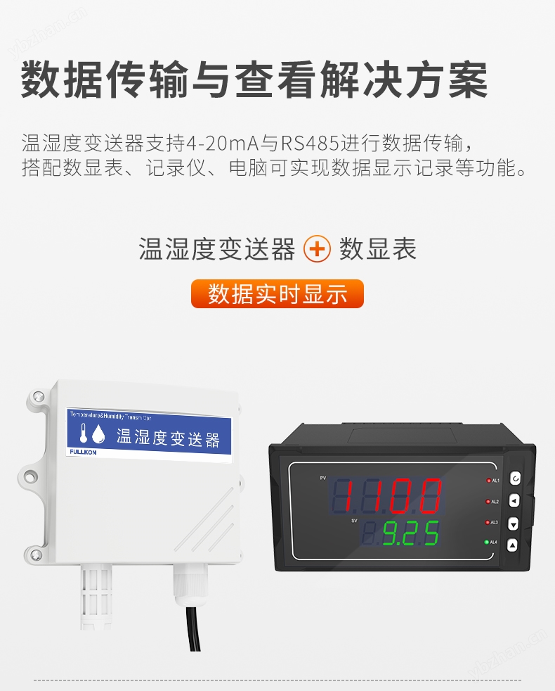 丰控FK-TH800M2CDH温湿度变送器